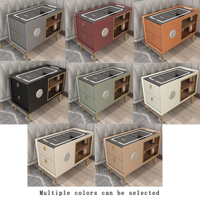 Soporte de noche inteligente, cajonera de almacenamiento con Bluetooth, altavoz, cargador inalámbrico, mesita de noche inteligente - Product Image 2