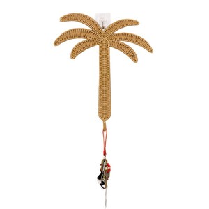 Gancho individual tejido de madera de coco, gancho para ropa, gancho para toallas, gancho para puerta, gancho para pared de probador, gancho para sombreros, gancho para baño - Product Image 4