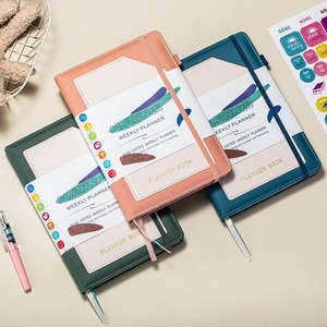 Vente en gros de 200 cahiers reliés personnalisés pour étudiants, <span class=keywords><strong>agenda</strong></span>, planificateur, carnet A5 en PU - Product Image 1