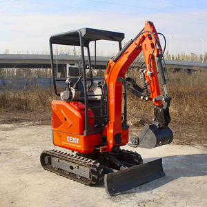Мини-экскаватор EE20T <span class=keywords><strong>2</strong></span> тонны с двигателем Kubota D902, опционально с металлическими/резиновыми гусеницами, одобрен CE EPA - Product Image 1