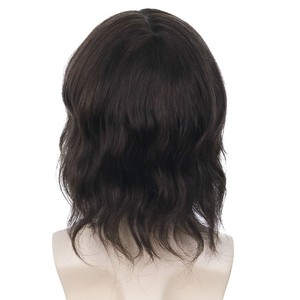 Système de remplacement capillaire LONGFOR injecté, base en PU ultra-fine, 100% cheveux humains Remy, pour hommes, patch, fournisseur de premier plan - Product Image 2