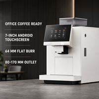 Machine à café automatique commerciale K2 PRO, machine à expresso du grain à la tasse avec moulin intégré, écran tactile, fabricant OEM ODM