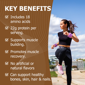Best Selling Protein Powder Package with Potassium Fitness Supplement Promote Healthy Hair Skin Nails Protein Muscle <b>Builder</b> - Product Image 4