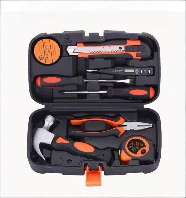 Lithium Battery Charging Electric Drill, Electric Screwdriver, Hardware Toolbox, Electric Tool Set Combination Kit