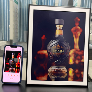 Marco de Fotos Electrónico de 13.3 Pulgadas, 1600*1200 Píxeles, Relación de Aspecto 4:3, 0 ° C~50 ° Temperatura de funcionamiento de clase C, compatible con marco de fotos digital con wifi - Product Image 4