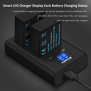 KingMa-DMW-BLC12 1050 mAh 7,4 V Doppelladegerät und Batterie-Kit Kamera-Batterie - Product Image 5