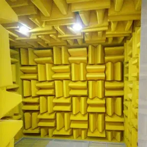 Jinghuan soundproof Professional sound absorption and anechoic wedge acoustic test rf anechoic chamber