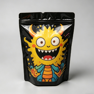 Bolsas de Mylar Impresas Personalizadas OEM, Bolsas con Cierre Reutilizables con Diseño de Dibujos Animados e Impresión de Logotipo - Product Image 2