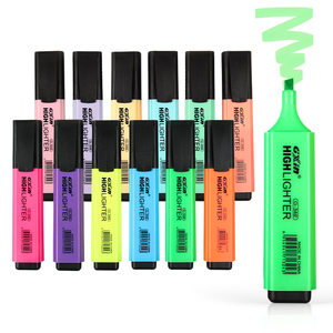 Gxin G-342/6A + 6D 6 pastel huỳnh quang hiệu suất cao <span class=keywords><strong>highlighters</strong></span> đánh dấu biểu tượng tùy chỉnh văn phòng phẩm colouring huỳnh quang bút - Product Image 3