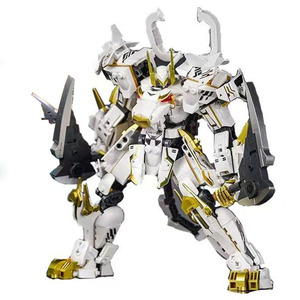 Figura Mech Guerriero <span class=keywords><strong>Ninja</strong></span> con Scudo e Martello a Catena Set Mattoncini Regalo Bimbi - Product Image 5