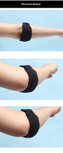 Protections de coude de compression sportives pour hommes – Protection spéciale des articulations pour le <span class=keywords><strong>badminton</strong></span>, le tennis et le fitness - Product Image 6