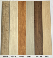 7mm SPC PVC vinyle plancher pierre plastique chevrons système de clic étanche large planche pour hôpital appartement chambre bureau