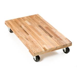 Carro de plataforma de madera de alta resistencia para muebles, gran capacidad de 450 kg, cuatro ruedas, OEM, ¡Oferta especial! - Product Image 2