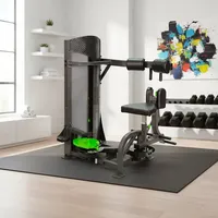 Appareil de fitness commercial pour la musculation : Machine d'exercice de rotation du torse assis et de torsion de la taille pour l'entraînement abdominal