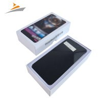 Boîte d'emballage vide en carton rigide pour téléphone portable, conception personnalisée OEM, couleur, taille, logo, matériaux recyclés écologiques, universelle
