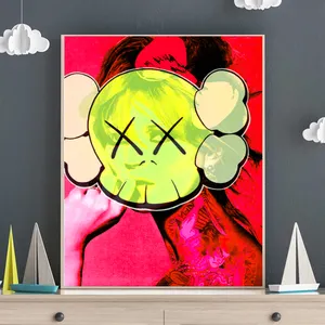 Abstract Colorful Cartoon Games Series Pop Art Wall Pictures And Canvas Painting For Home Decor Cuadros Living Room Decoration
