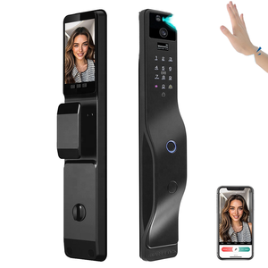 Tuya <span class=keywords><strong>WiFI</strong></span> 3D Nhận dạng khuôn mặt thông minh khóa thép an ninh nhà máy ảnh kỹ thuật số an toàn nhôm cho khách sạn đám mây mã mật khẩu - Product Image 2