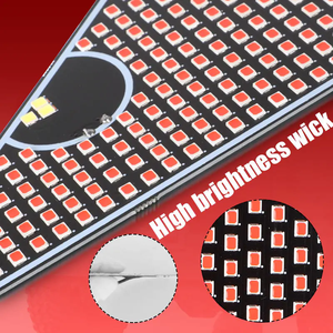 Nuevas Luces <span class=keywords><strong>LED</strong></span> para Ventana Trasera de Automóvil Avalon, Tiras de Luces, Panel de Luz, Conector B, Pantalla para Parabrisas de Automóvil, Ojos de Diablo, Lámparas Decorativas - Product Image 3