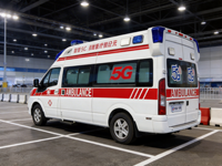 Nouvelle ambulance Naveco Diesel à transmission manuelle, traitement rapide, longueur 8-15m