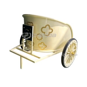 Chariot à cheval Marathon à deux roues Chariot à cheval à 2 roues Chariot à cheval Poney Véhicule <span class=keywords><strong>utilitaire</strong></span> <span class=keywords><strong>Transport</strong></span> spécial - Product Image 2