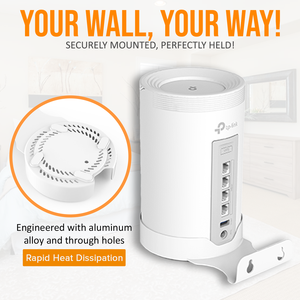 Soporte de Pared Bangcheer para <span class=keywords><strong>TP</strong></span> <span class=keywords><strong>Link</strong></span> <span class=keywords><strong>Deco</strong></span> HB710/BE65-5G/BE75/BE85/BE95/BE22000/BE33000, WiFi 7 para Toda la Casa, 1 Paquete - Product Image 5