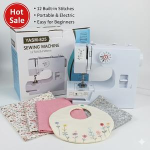 Máquina de Coser Overlock Doméstica Mayorista, Multifunción Automática Eléctrica Mini Máquina de Coser para el Hogar con 12 Puntadas - Product Image 5