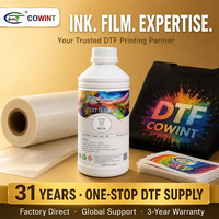 Décoration de vêtements personnalisée Cowint pour imprimante, blanche, pour impression par transfert, certifiée OEKO-TEX, élastique, stable, durée de conservation de 12 mois