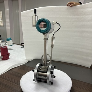 Low Cost Vortex <strong>Flowmeter</strong> Output Pulse 4-20ma 24V Digital Wet Gas Hydraulic <strong>Oxygen</strong> Flow Meter With Temperature - Product Image 2