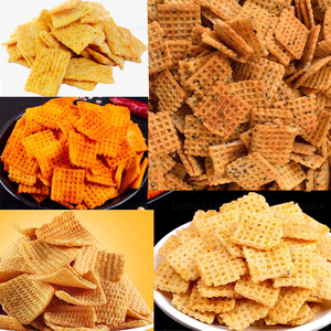 Pastel de arroz crujiente, nuevo pastel de arroz, cuerno dorado, nueva olla para galletas, barra, cereales, línea de fabricación de aperitivos - Product Image 2