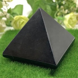 Camaz Nga shungite orgonite tích cực tự nhiên đá khoáng sản năng lượng kim tự tháp ion âm văn phòng Phong Thủy Kim tự tháp - Product Image 3