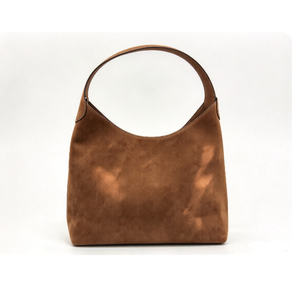 Handbag Hobo Bag Genuine Leather Open <b>Top</b> Minimalist Solid Color Daily Use Wholesale Fashion <b>Women</b> Low MOQ OEM ODM - Product Image 2