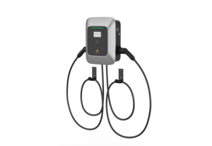 Starcharge Saturn IP54 2 x22kW/2 x 32A max. CE-RED CB UKCA RCM WPC NTC OCPP 1.6J AC EV <b>Charging</b> Station - Product Image 2