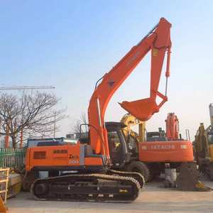 Excavatrice Hitachi ZX200 d'occasion d'origine japonaise, modèle ZX200 200-3, à vendre, de type chenillé - Product Image 2