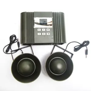 MP3 download quail sounds waterproof hunting birds caller with 2pcs Loud speakers CP-392