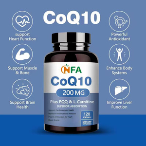 Factory Customization COQ10 Plus PQQ L-Carnitine Supplement Boost Energy Support Heart Health Softgels - Product Image 5