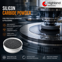 Poudre de carbure de silicium 2000 Mesh, SiC haute pureté 99% pour le rodage de plaquettes semi-conductrices, qualité ingénierie de précision, prêt pour les projets