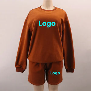 Sudadera con capucha ODM con logotipo personalizado de color de manga larga de fábrica de China, conjunto de chándal para correr, sudadera lisa al por mayor - Product Image 3