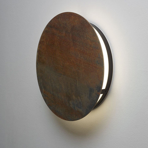 Lampe murale décorative en acier Corten, lampadaire décoratif de jardin, résistant aux intempéries, en acier Corten - Product Image 5