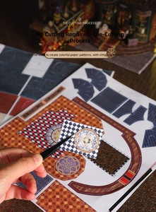 Puzzle 3D <span class=keywords><strong>en</strong></span> <span class=keywords><strong>bois</strong></span> à assembler soi-même : Modèle de maisonnette sur rail, support de livre, jouet éducatif pour adultes - Product Image 5