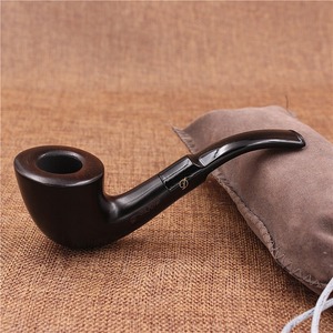 Logo Tùy Chỉnh OEM Hàng Mới Về Thuốc Lá Gỗ Mun Hút Thuốc Lá Chất Lượng Cao Ống Gỗ Thủ Công Xuất Sắc Ống Hút Thuốc Cầm Tay Để Bán - Product Image 3