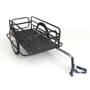 Açık katlanır bisiklet römorku bisiklet bagaj depolama kargo vagon sepeti - Product Image 4