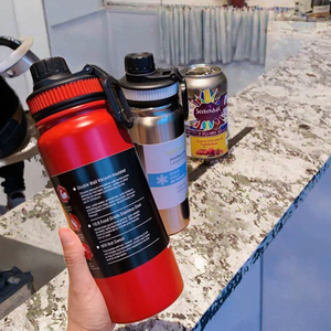 Double Wall 750 ml 24 oz Insulated Stainless Steel Eco-Friendly Water Bottle with for for Travel & Camping ZF Global Export - Product Image 3