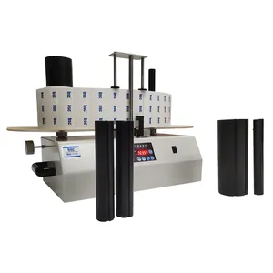 BSC 150mm 1 à 2 rouleaux machine de rembobinage rouleau à rouleau machine de rembobinage automatique de comptage d'étiquettes machine de rembobinage