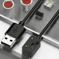 Kabel Pengisian Daya Magnetik Pengganti DAJIANG untuk Galaxyfit 3 SM-R390 Smart Watch, Pengisian Cepat 3A, Pelindung PVC Berjalin