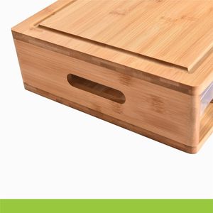Planche <span class=keywords><strong>à</strong></span> <span class=keywords><strong>découper</strong></span> multifonctionnelle en <span class=keywords><strong>bois</strong></span>, très vendue, pour <span class=keywords><strong>légumes</strong></span>, fromages, viandes, conteneur alimentaire, organisateur pour la cuisine - Product Image 5