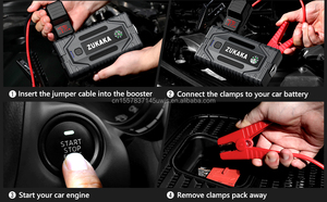 Arrancador de Emergencia para Automóvil de 750 Amperios, Cargador Portátil, Arrancador de Coches - Product Image 5