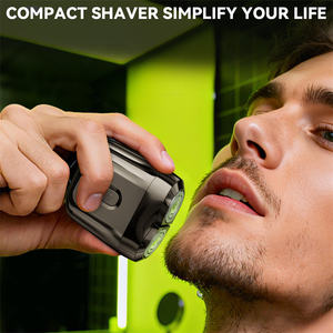 קשן ipx7 מטח חשמלי נטענת עם להב חותך מגנטי תאומים מופעל עבור גברים נסיעות ושימוש ברכב - Product Image 2