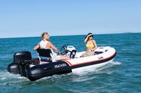 Bateau pneumatique LE380 380 cm avec coque en aluminium et console