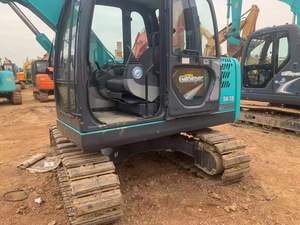 Mini-excavatrice d'occasion KOBELCO SK75 7,5T 7 tonnes 8 tonnes, fabrication japonaise, faible nombre d'heures, en stock, performances robustes, tracteur original - Product Image 2