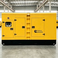 Générateur diesel mobile à châssis ouvert super silencieux 50kVA 60kW 75kVA 80kW 100kVA 150kVA 200kVA 2050kVA pour pompe à eau agricole